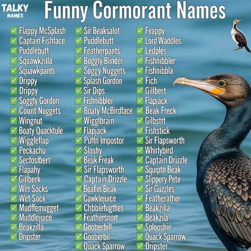 Funny Cormorant Names