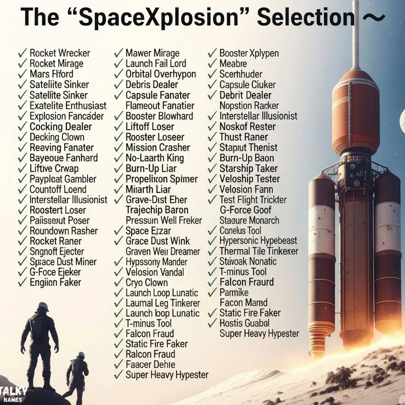 The “SpaceXplosion” Selection