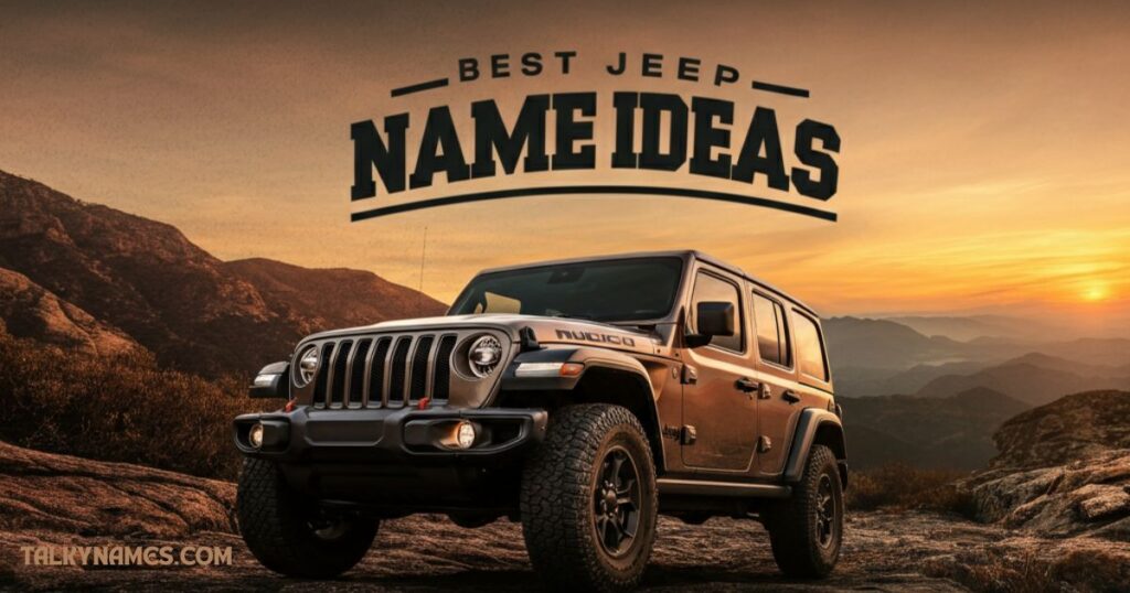 Best Jeep name Ideas