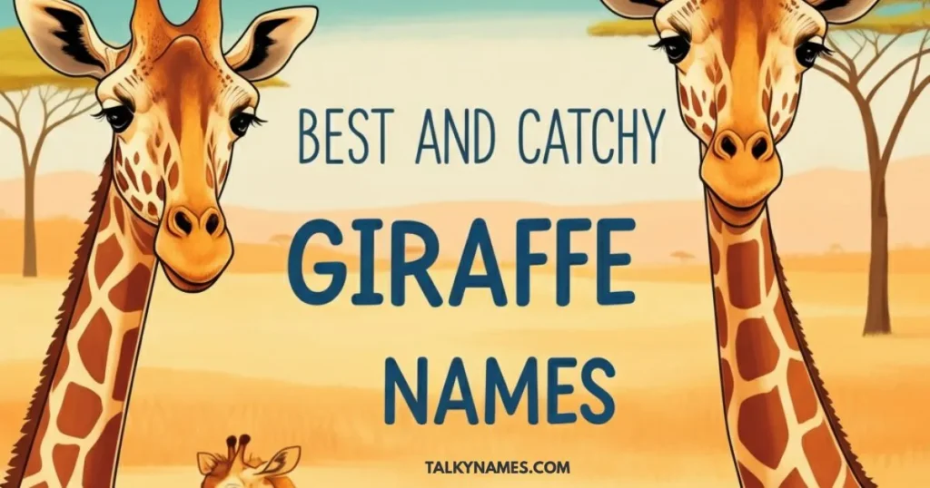 Best and Catchy Giraffe Names