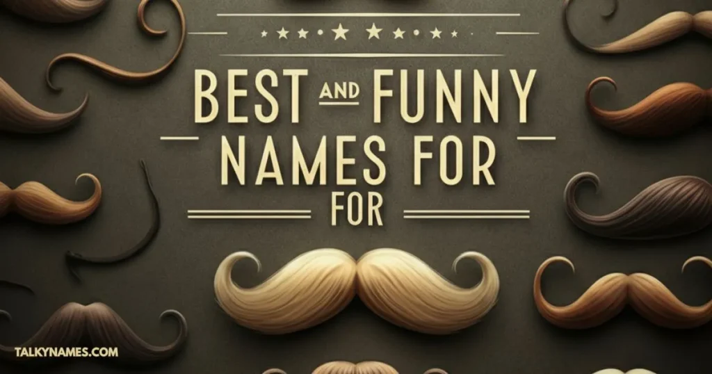 Best and Funny Names for Mustaches