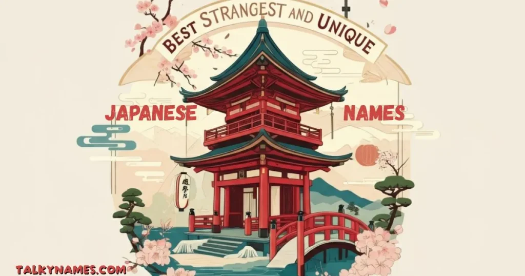 Best Strangest and Unique japanese names