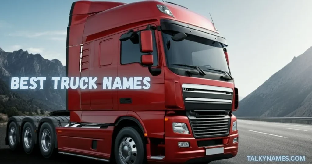 Best Truck Names: Ultimate Guide to Unique Ideas