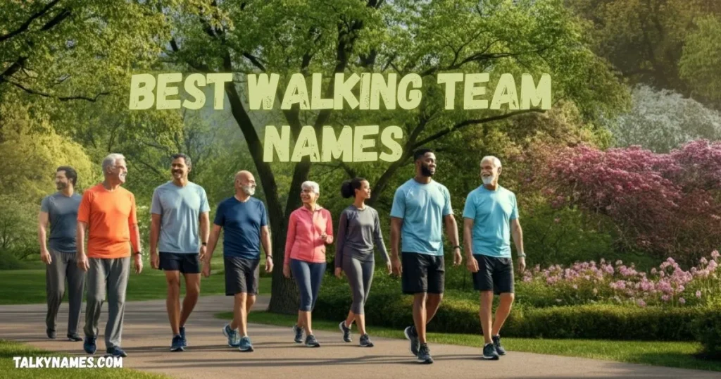 Best Walking Team Name