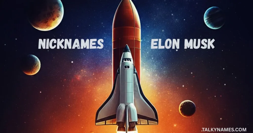 Best Nicknames for Elon Musk Rocket Man