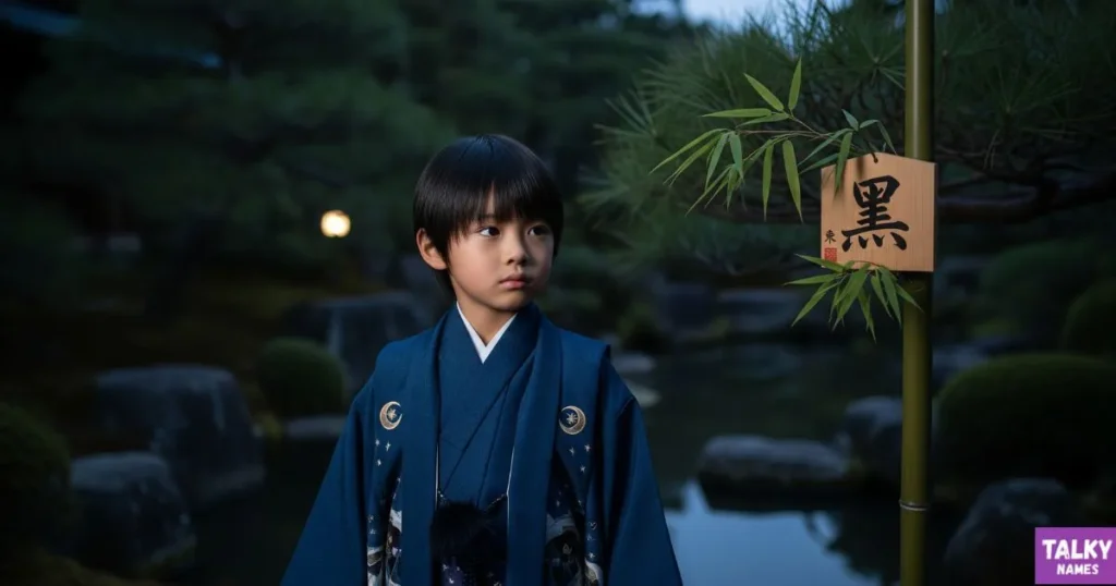 Japanese Boy Names Meaning Dark