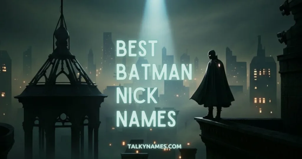 Best Batman Nicknames With Generator