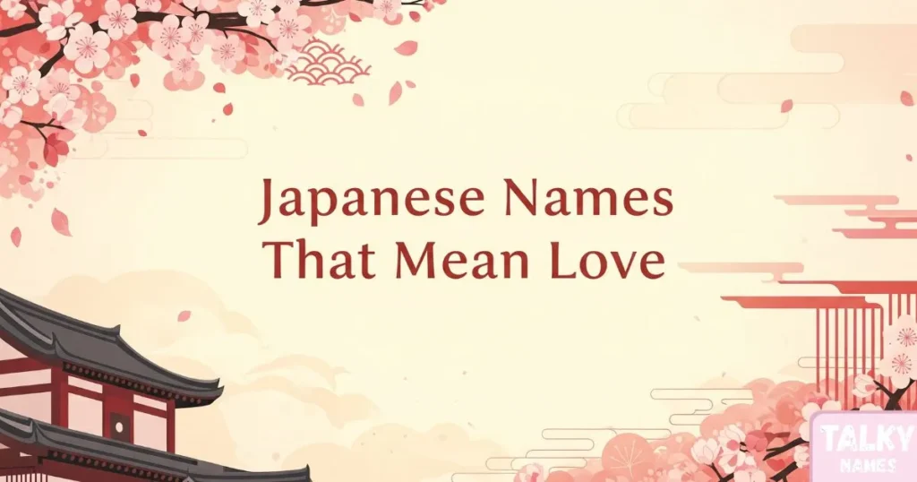 Best Japanese Names That Mean Love For Boys & Girls