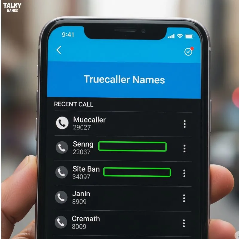 Truecaller Names for Friends and Family