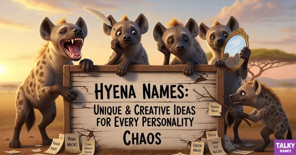 Hyena Names: Unique & Creative Ideas for Every Personality
