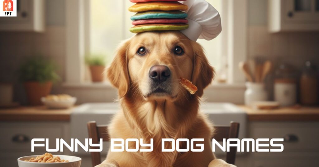 Funny boy dog names