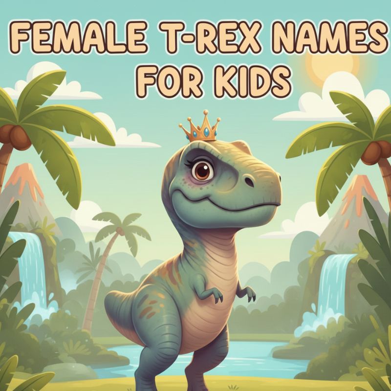 Female T Rex Names for Kids