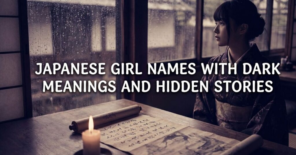 Japanese Girl Names with Dark Meanings and Hidden Stories Japanese Girl Names with Dark Meanings and Hidden Stories