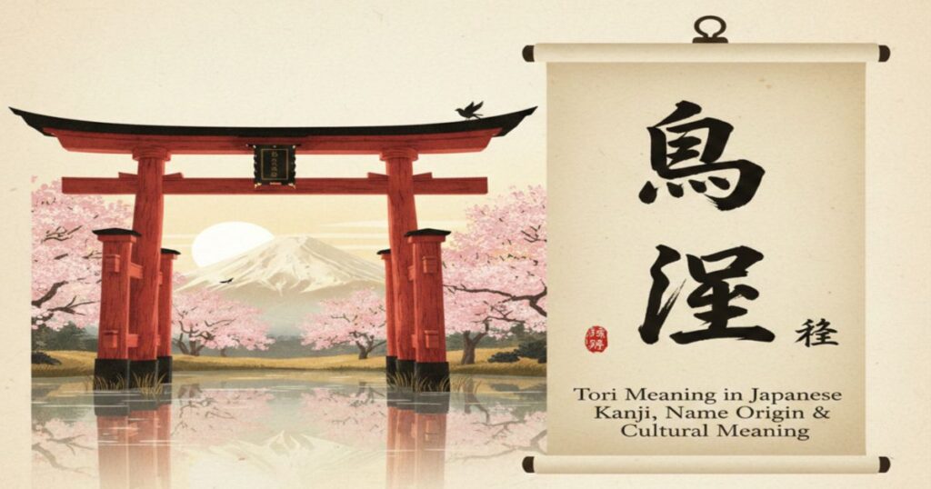 Tori Meaning in Japanese Kanji, Name Origin & Cultural Meaning