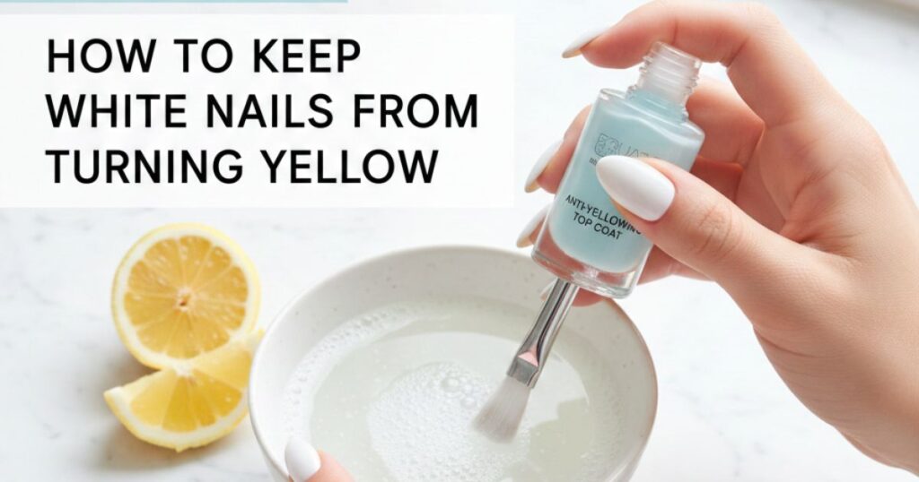 How to Keep White Nails from Turning Yellow Easy Care Tips