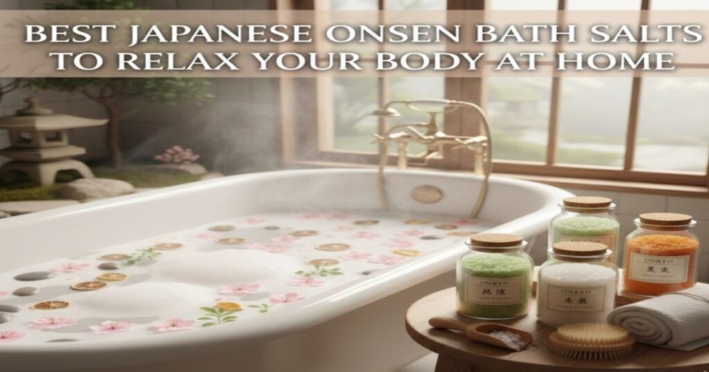 Best Japanese Onsen Bath Salts to Relax Your Body at Home