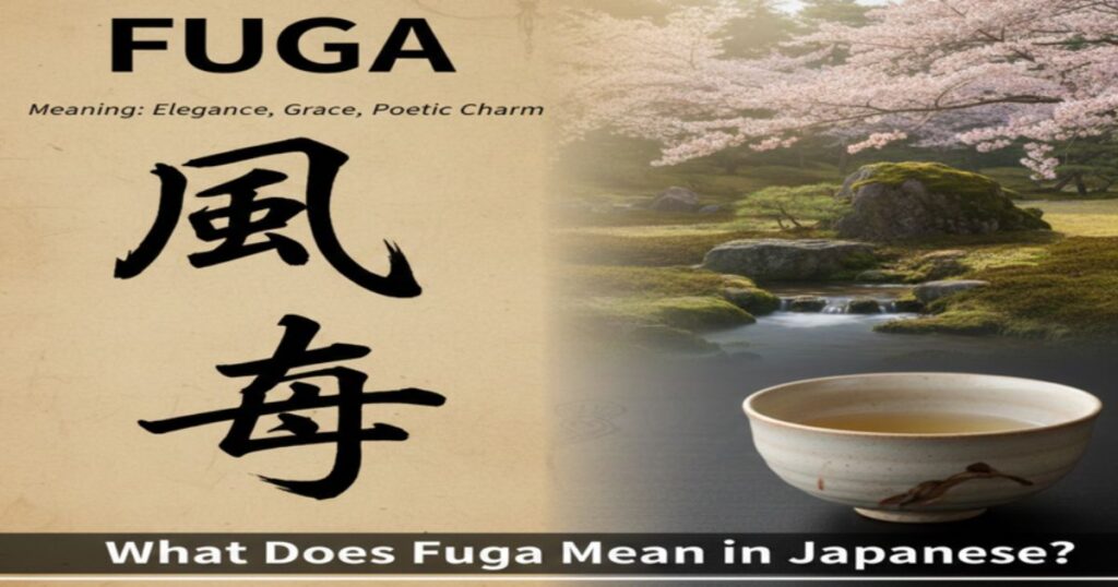 What Does Fuga Mean in Japanese