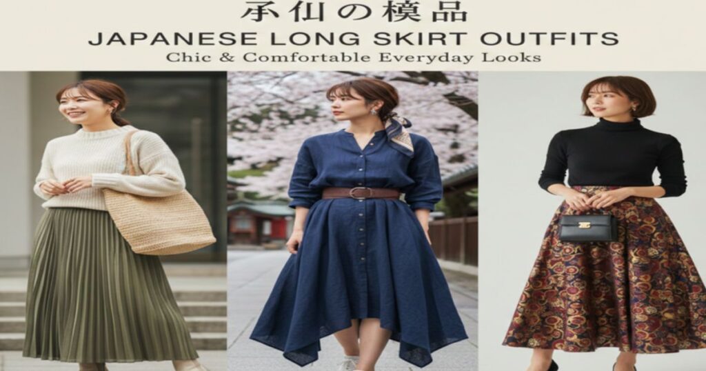 Japanese Long Skirt Outfits: Chic and Comfortable Everyday Looks