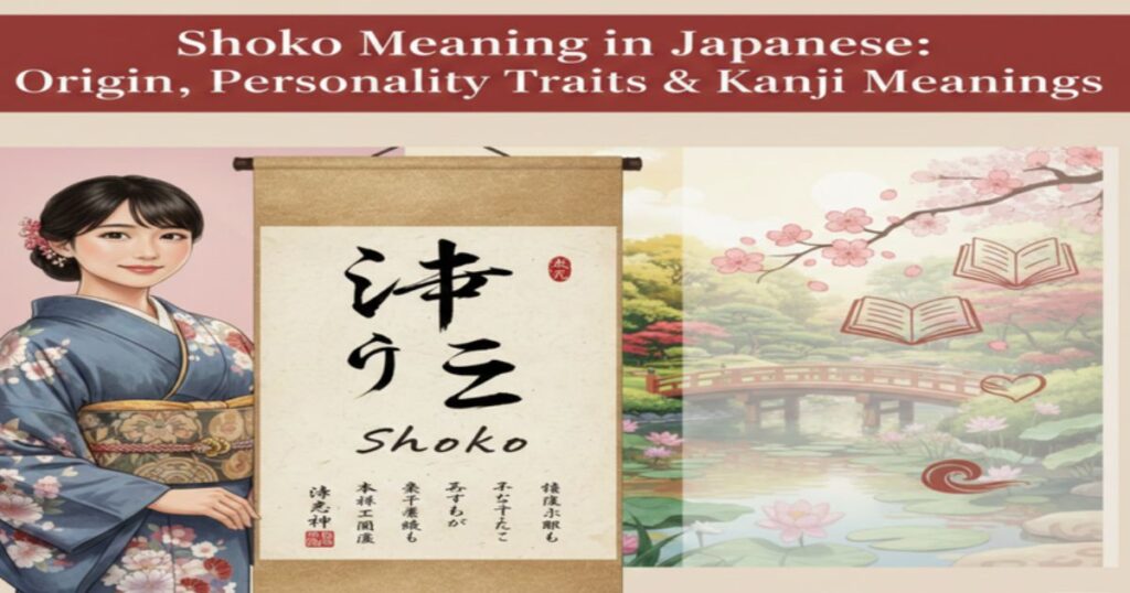 Shoko Meaning in Japanese: Origin, Personality Traits & Kanji Meanings