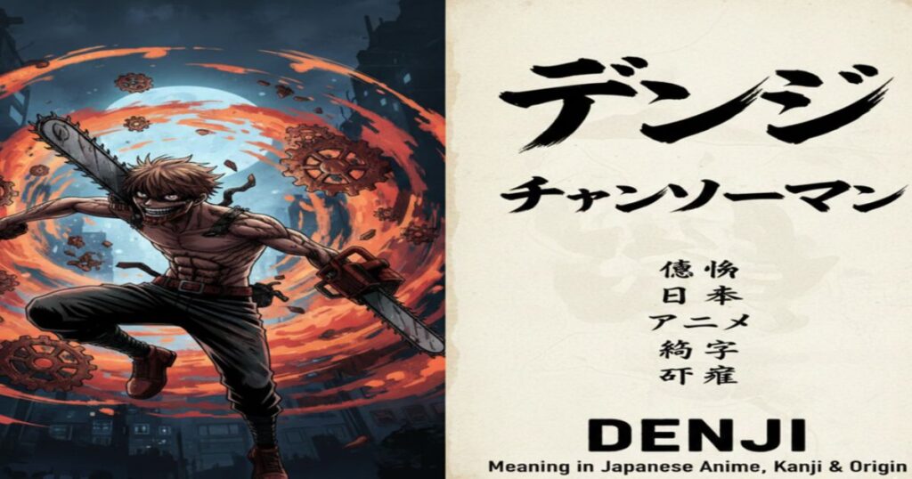 Denji Meaning in Japanese Anime, Kanji & Origin