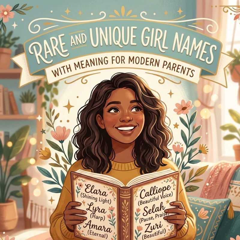 Rare and Unique Girl Names with Meaning for Modern Parents