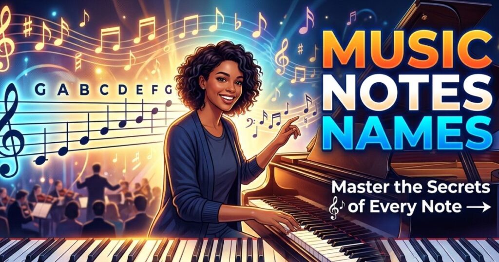Music Notes Names Master the Secrets of Every Note