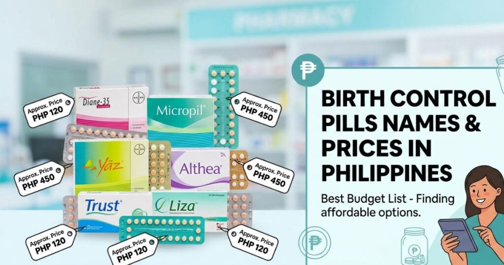 Birth Control Pills Names and Prices in Philippines Best Budget List birth control pills names and prices in Philippines