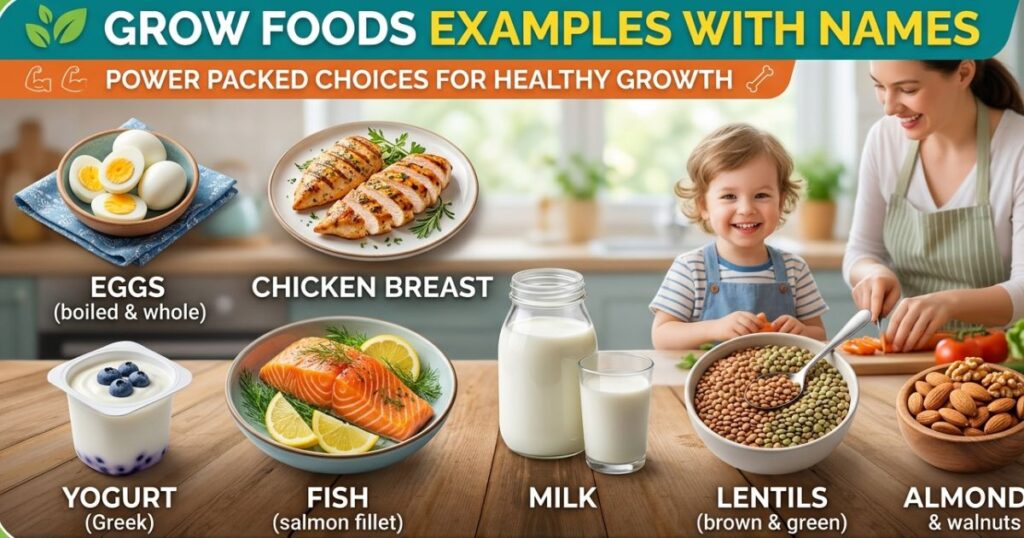 Grow Foods Examples with Names Power Packed Choices for Healthy Growth Grow Foods Examples with Names Power Packed Choices for Healthy Growth