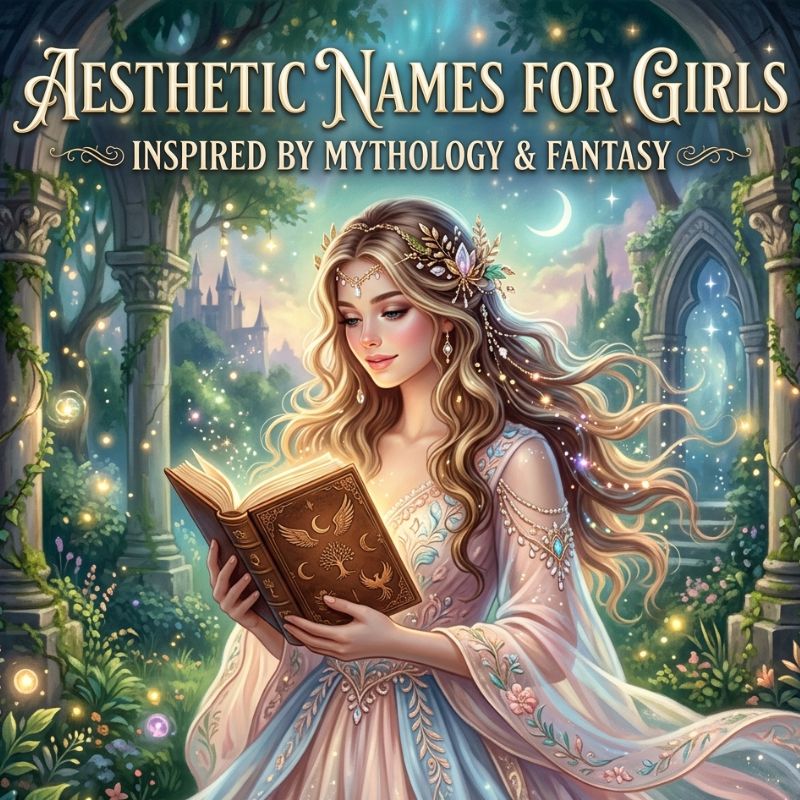 Aesthetic Names for Girls Inspired by Mythology and Fantasy